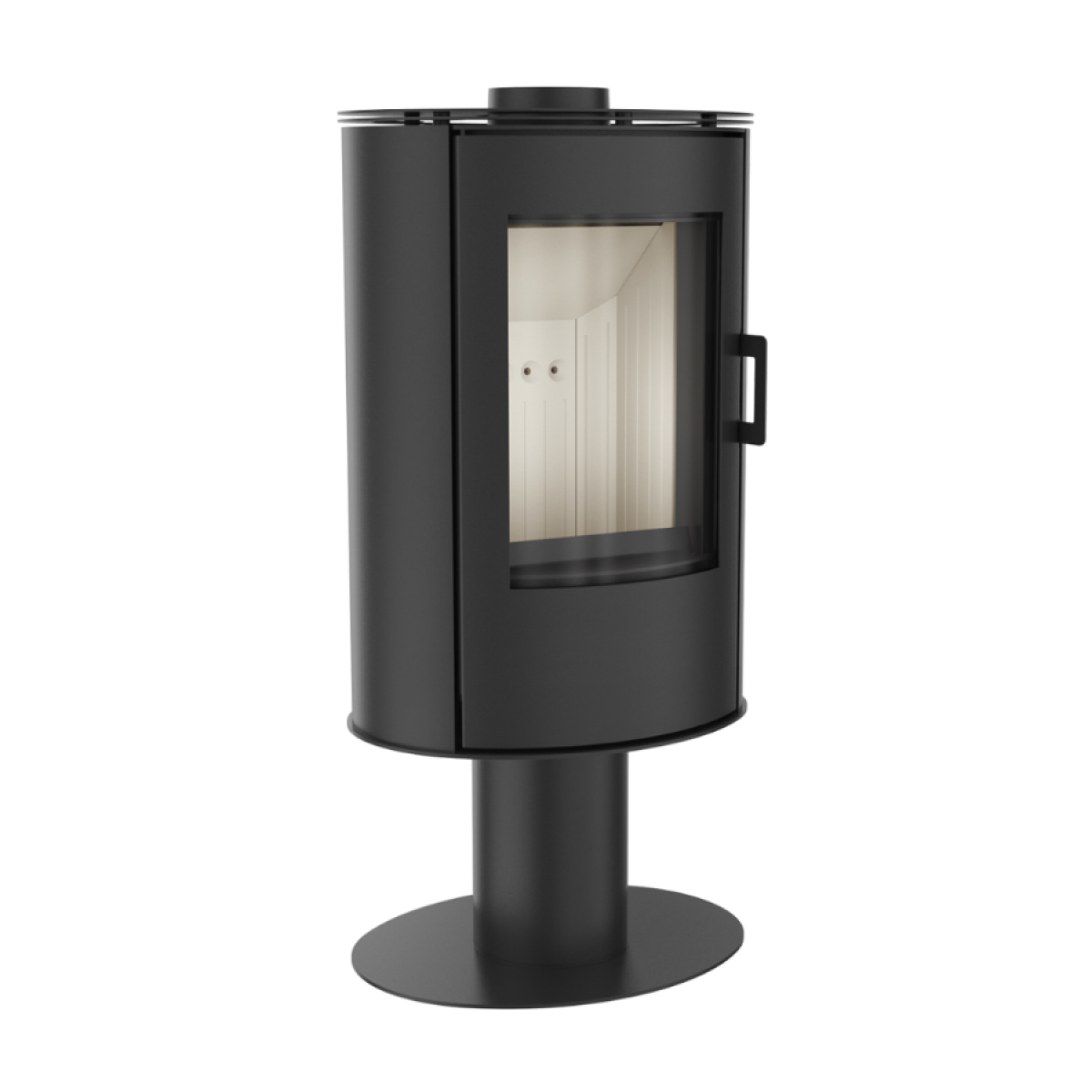 Kratki Koza AB S/N/DR 8kw Free standing stove on pedestal Comfortline
